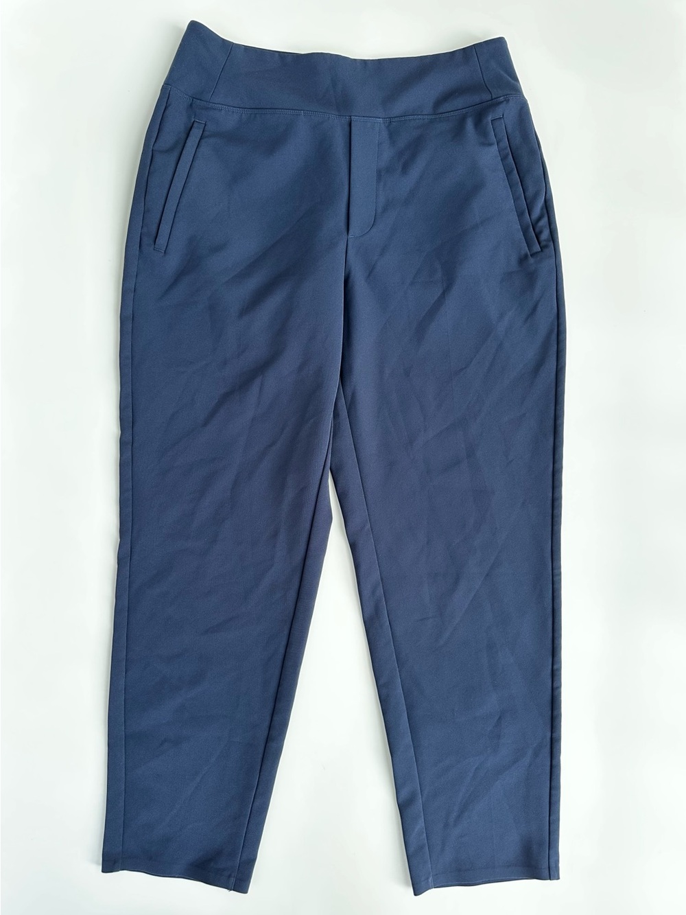 Athleta Brooklyn Tapered Ankle Pant Dark Navy Blue Size 8